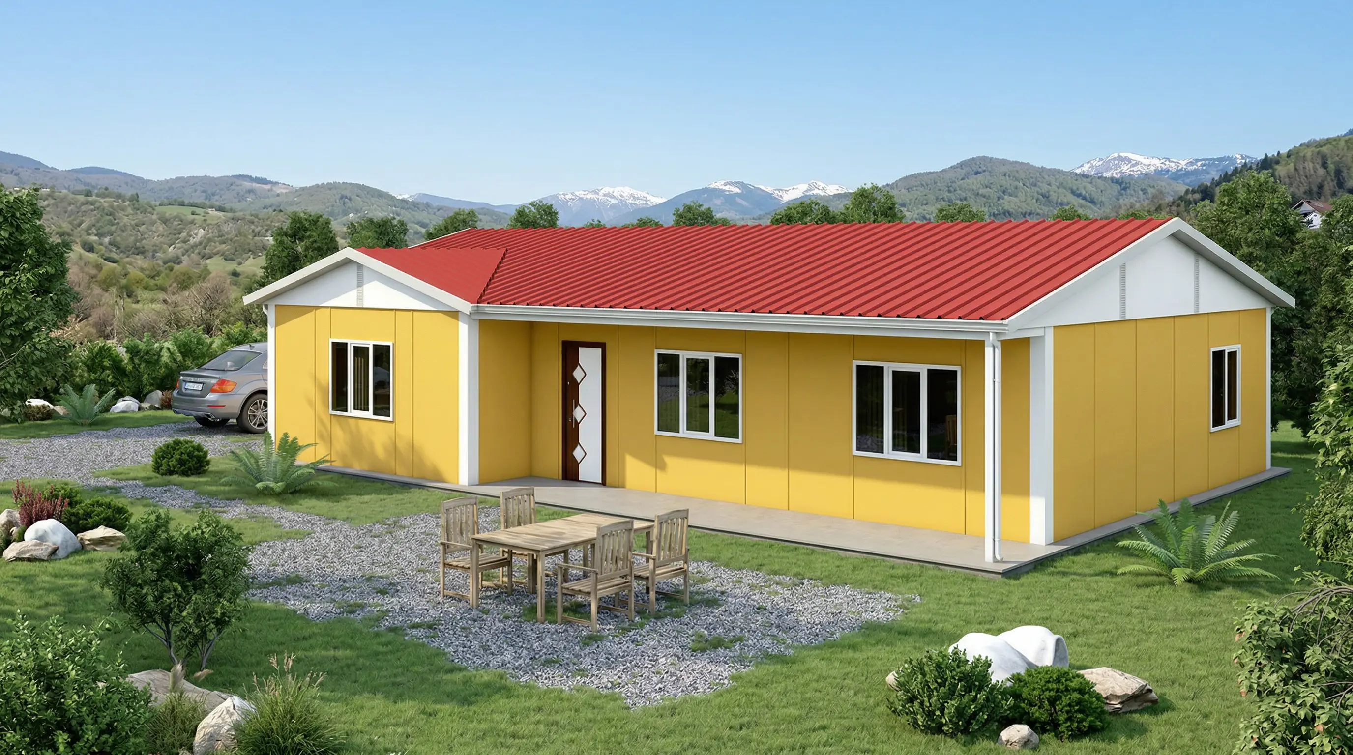 125 m² Prefabrik Ev Fiyatları