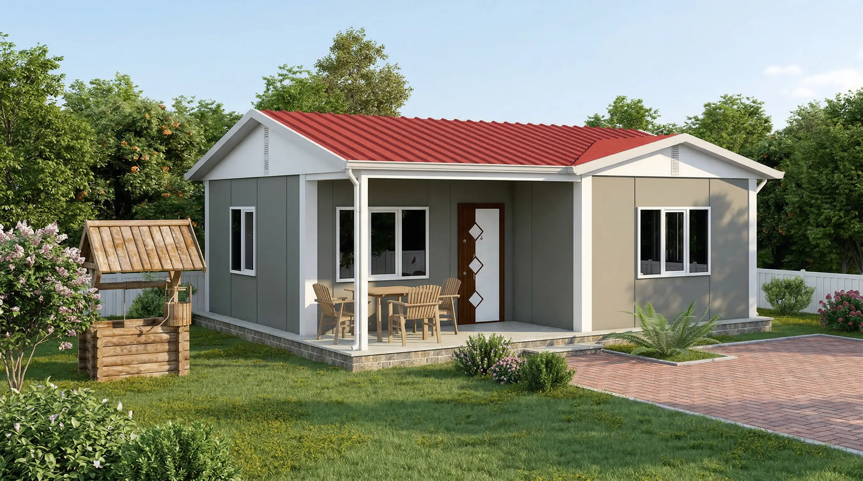 54 m² Prefabrik Ev Fiyatları
