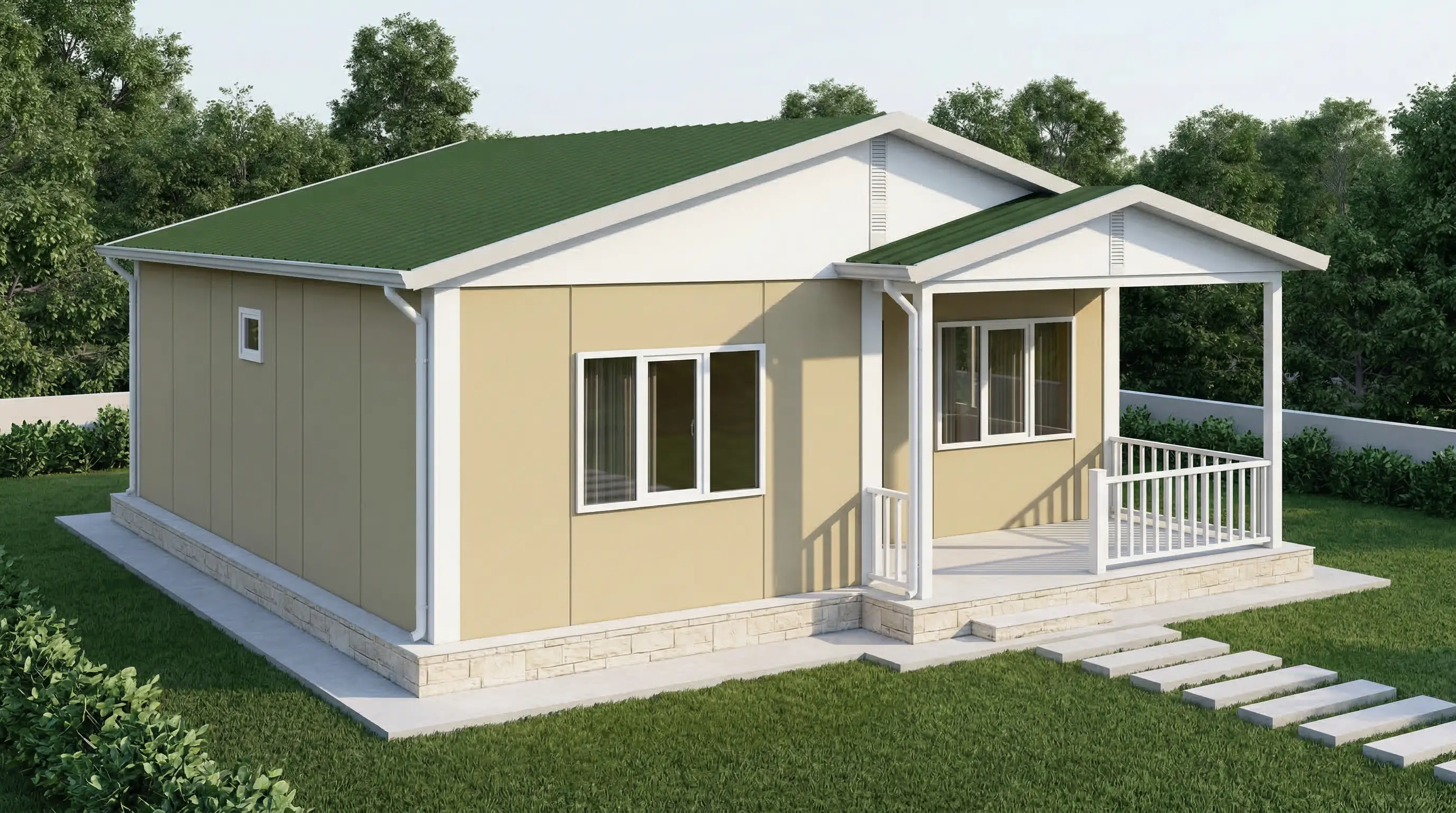 61 m² Prefabrik Ev Fiyatları