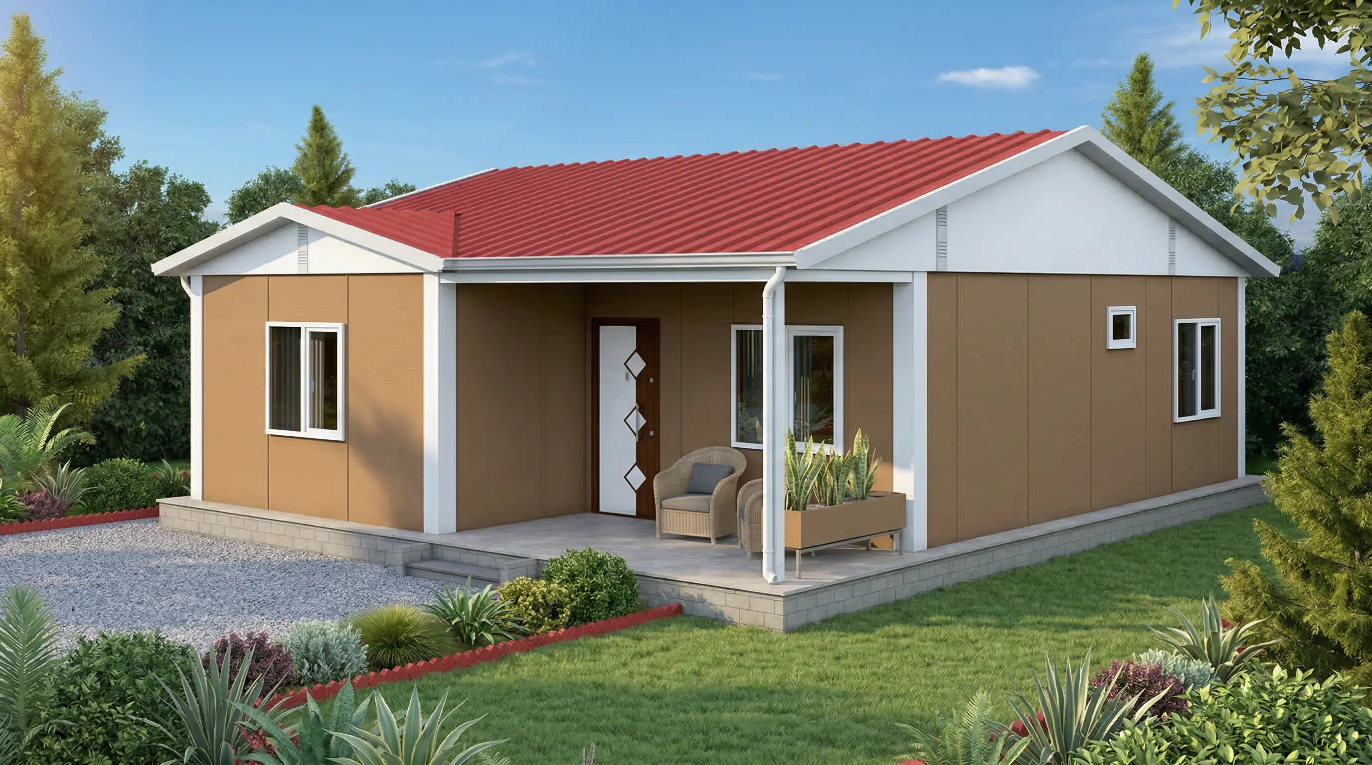 69 m² Prefabrik Ev Fiyatları