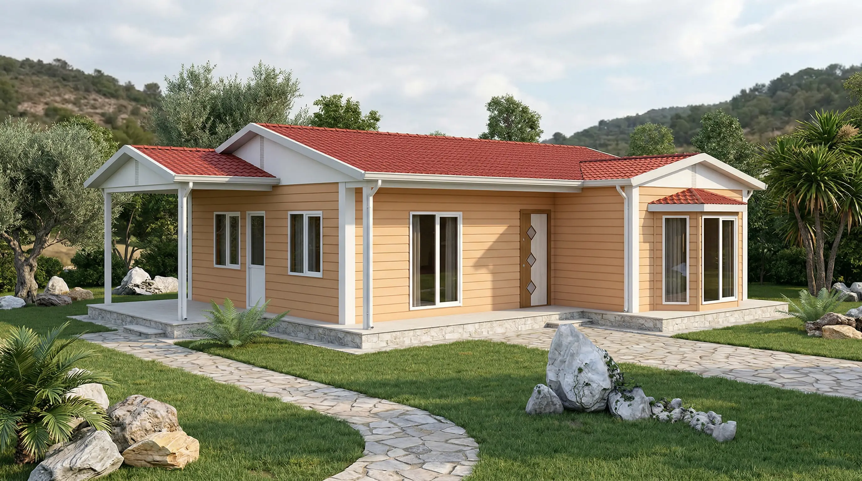 81 m² Prefabrik Ev Fiyatları